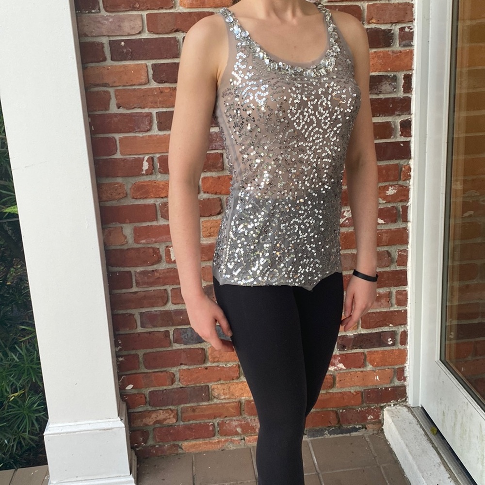 Sequin top